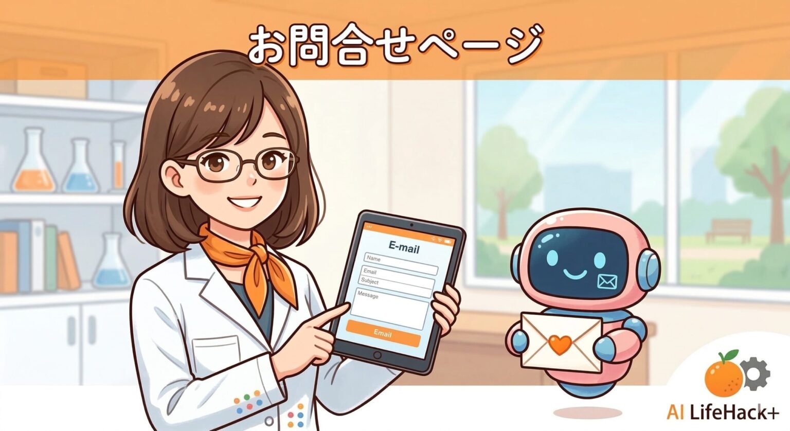 「AI LifHack+」お問合せフォーム